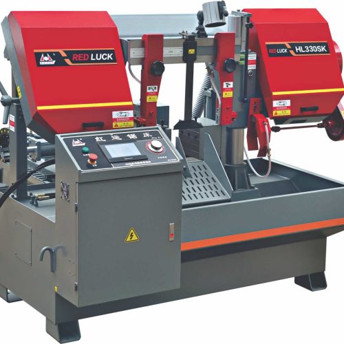 Напівавтоматична відрізна стрічкова пилка HL-330SK CNC