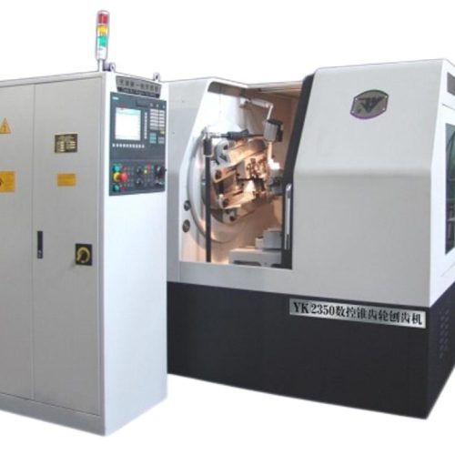 Стругальний верстат із прямозубими конічними шестернями YK2350